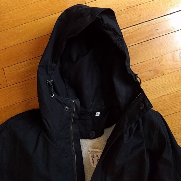 Hooded mid-weight coat w removable lining - Picture 3 of 5